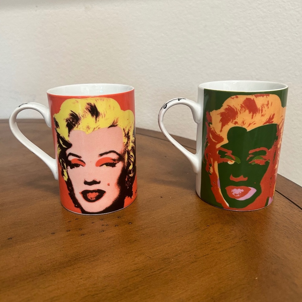 Andy Warhol Marilyn Monroe - Mug Block Pop Art 1997